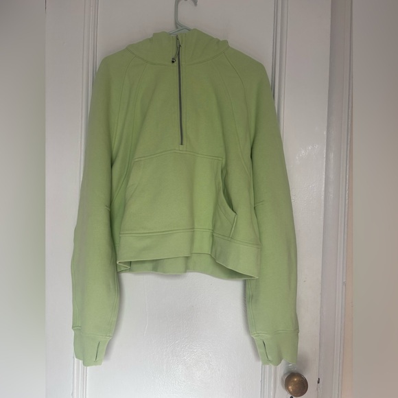 Lululemon Scuba Oversized Half-Zip Hoodie - Lemongrass - XL/XXL - Picture 3 of 6